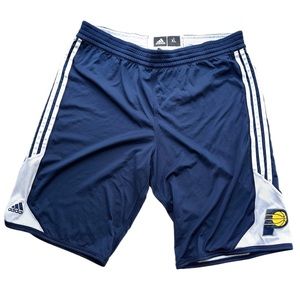 Authentic NBA Pacers Practice Shorts 2017